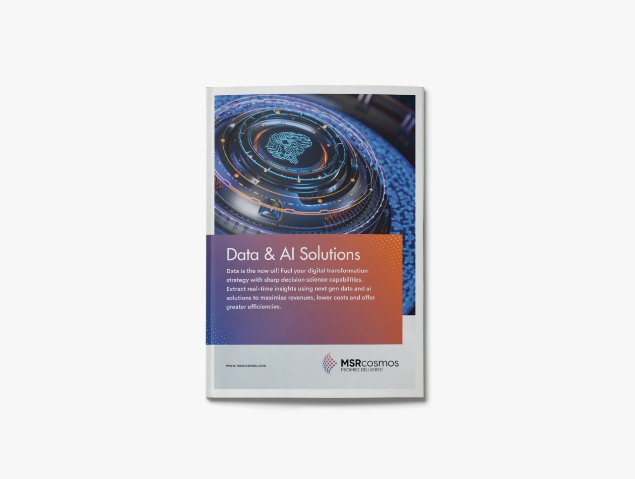 MSRcosmos - Data Analytics and AI Services Brochure