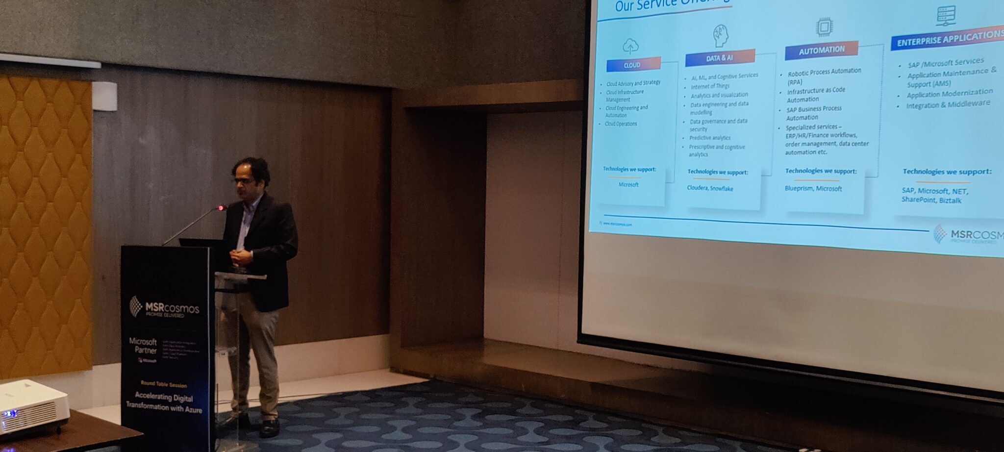 Roundtable session Accelerating digital transformation with Azure